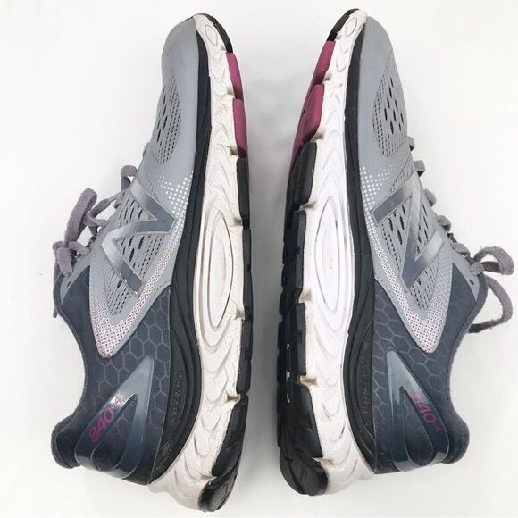 New Balance 840x4 Gray Honeycomb Athletic Running Sneakers - Picture 7 of 13